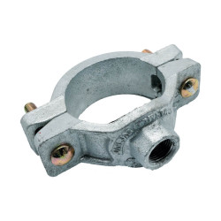 Full casting sprinkler tee, threaded BSPT outlet galva Profit by Piping Logistics GSTFCG