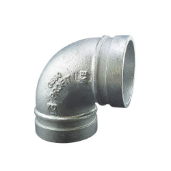 Kolano rowkowane 90° galva Profit by Piping Logistics GB90G kolanka z rowkiem