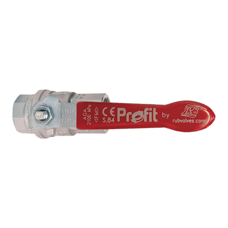 Threaded ball valve Profit by Piping Logistics THB-F ball valves