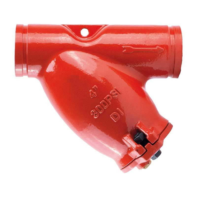 Grooved Y-strainer Profit by Piping Logistics GYST strainer valves
