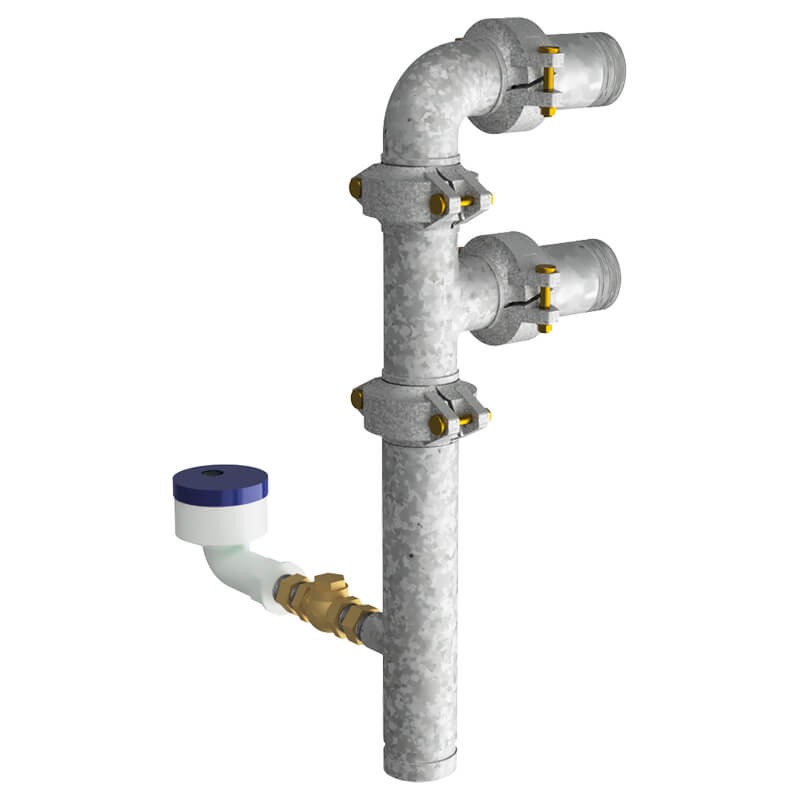 Set de vidange pour vannes d'alarme sèches_Profit by Piping Logistics_DRAINSET DGACV Set de vidange pour vannes d'alarme sèches_Profit by Piping Logistics_DRAINSET DGACV