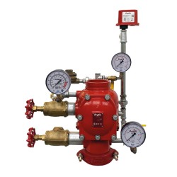 Grooved dry alarm check valve with trim Profit by Piping Logistics DGACV alarm valves