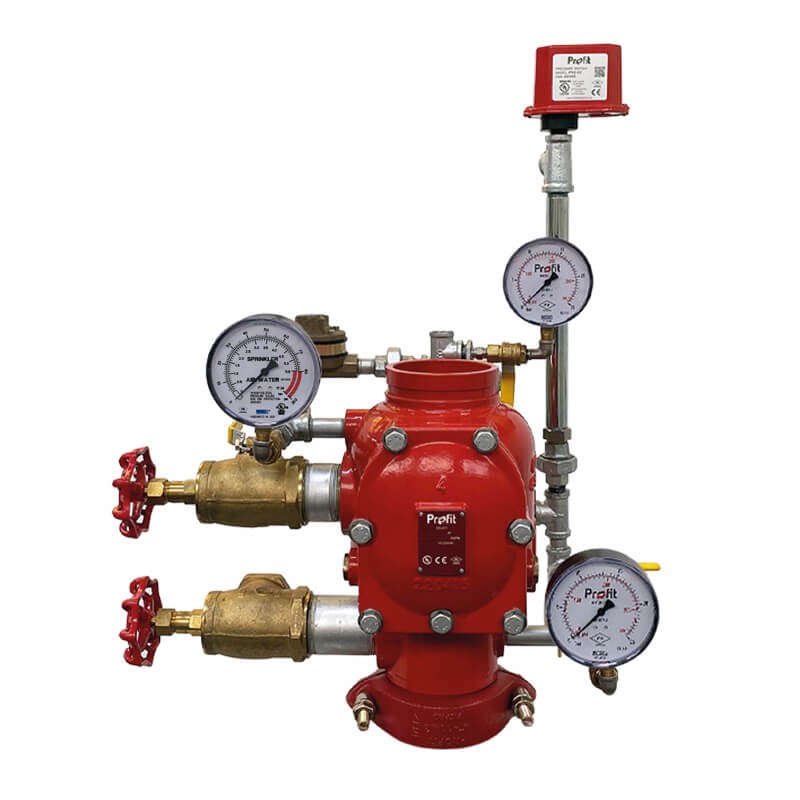 Grooved dry alarm check valve with trim Profit by Piping Logistics DGACV alarm valves Grooved dry alarm check valve with trim Profit by Piping Logistics DGACV alarm valves