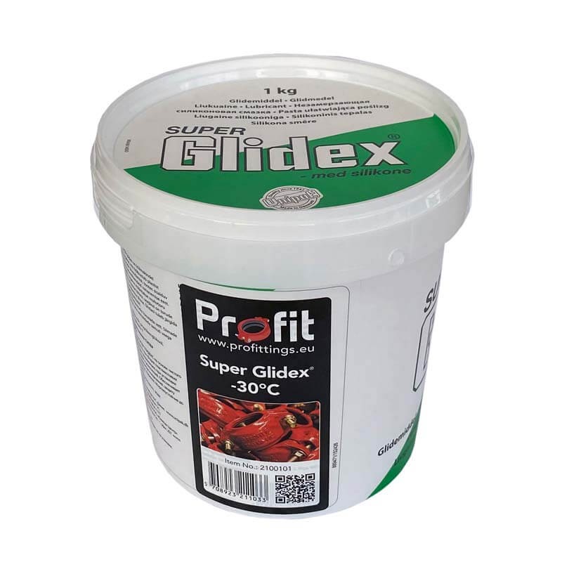 Lubricant Super Glidex-30 Profit by Piping Logistics 1kg 1000g pot couplings gaskets Lubricant Super Glidex-30 Profit by Piping Logistics 1kg 1000g pot couplings gaskets