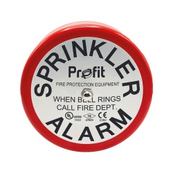 Watermotor alarmgongbel voor sprinklersystemen Profit by Piping Logistics WMG alarmterugslagkleppen