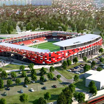 Profit by Piping Logistics Bozsik stadium Budapest Hungary